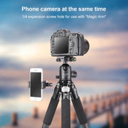 BEXIN RC294 Portable Collapsible Carbon Fiber Camera Tripod