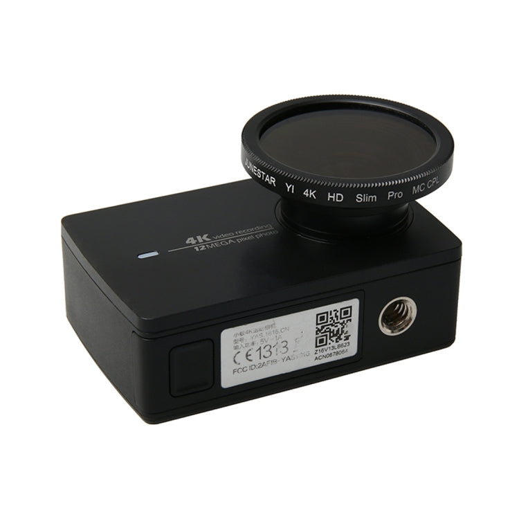For Xiaomi Xiaoyi Yi II 4K Sport Action Camera Proffesional 34mm Lens Filter(CPL + UV + ND4+ ND2 + Star 6)