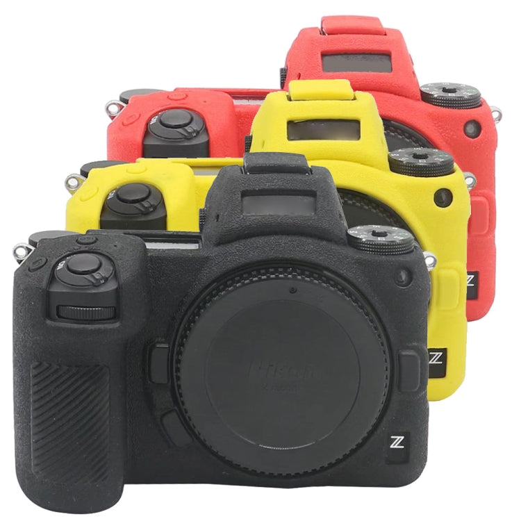 For Nikon Z7 II Soft Silicone Protective Case (Camouflage)