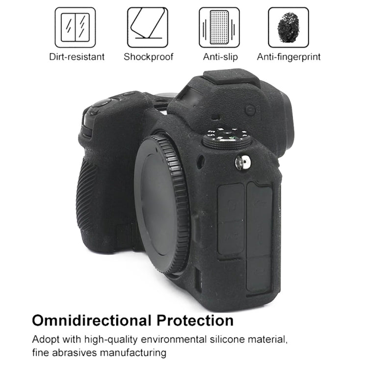 For Nikon Z7 II Soft Silicone Protective Case (Camouflage)