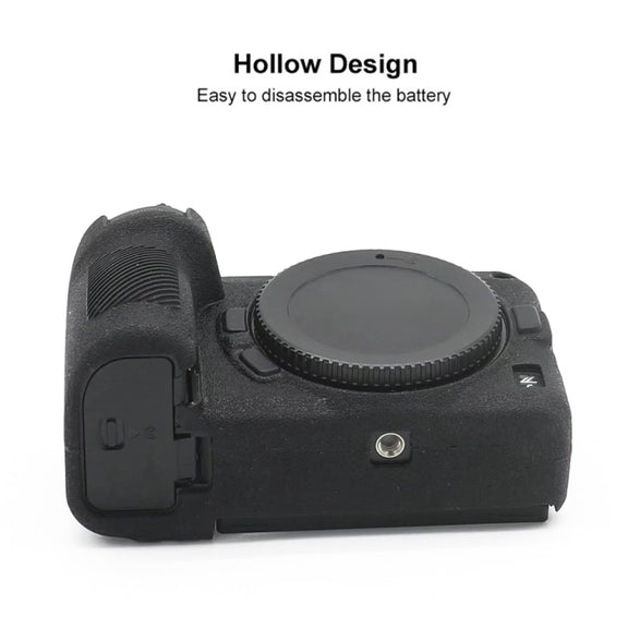 For Nikon Z7 II Soft Silicone Protective Case (Yellow)