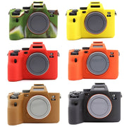 For Sony  A7S III / A7S3 Soft Silicone Protective Case(Orange)