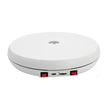 25cm LED Light Electric Rotating Display Stand Turntable (White) -  by PMC TechLife | Online Shopping South Africa | PMC TechLife | Buy Now Pay Later Mobicred