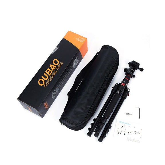 TRIOPO Oubao A-208S Adjustable Portable  Aluminum Alloy Tripod with Ball Head for SLR Camera