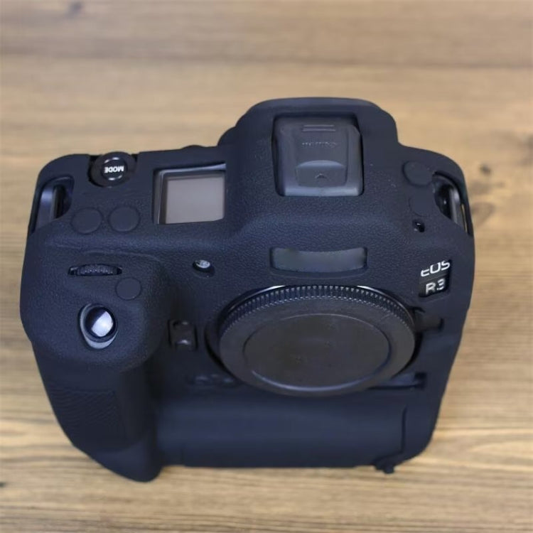 For Canon EOS R3 Soft Silicone Protective Case (Green)