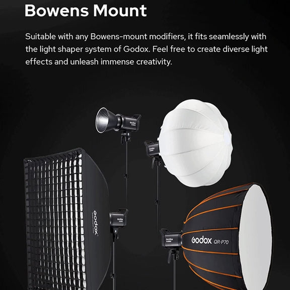 Godox SL60IIBi 75W Bi-Color 2800K-6500K LED Video Light(UK Plug)
