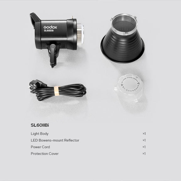 Godox SL60IIBi 75W Bi-Color 2800K-6500K LED Video Light(US Plug)