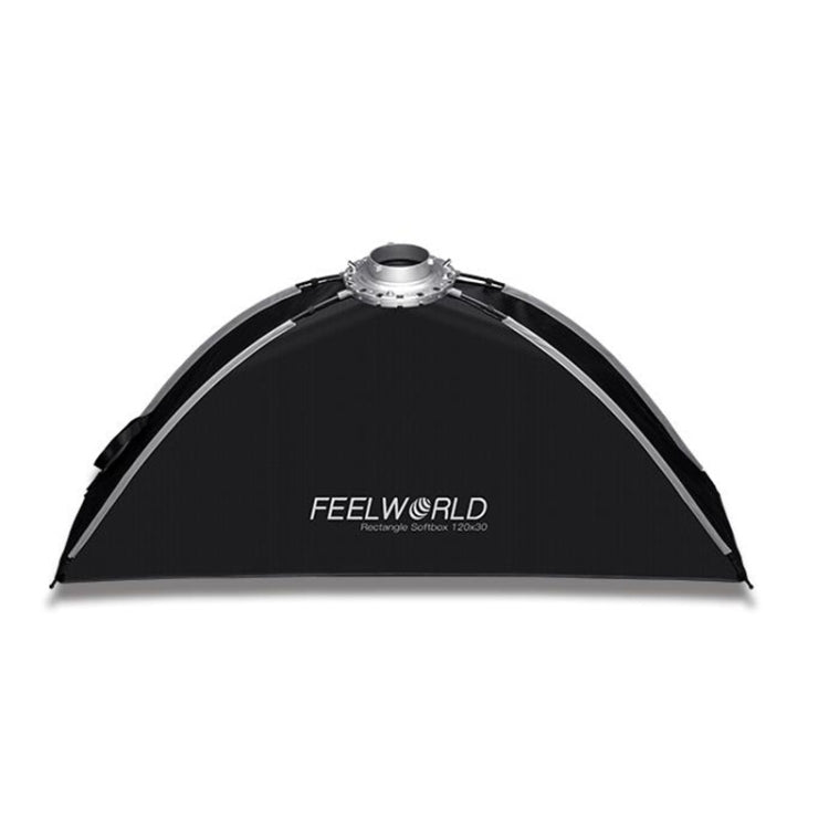 FEELWORLD FSR120 30x120cm Rectangular Softbox Quick Release Bowens Mount Diffuser