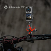 STARTRC Upgrade Bike Handlebar Fixed Mount Holder For DJI Action 3 / Action 2 / OSMO Action (Black)