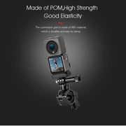 STARTRC Upgrade Bike Handlebar Fixed Mount Holder For DJI Action 3 / Action 2 / OSMO Action (Black)