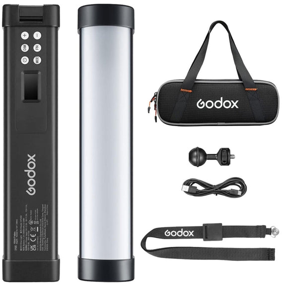 Godox WT25D Water-resistant Tube Light  25cm White Light Photo Video Fill Light