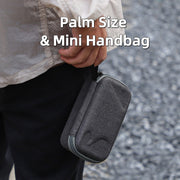 For Insta360 Ace / Ace Pro 1 / Ace Pro 2 Sunnylife Portable Carrying Case Handbag Mini Travel Case Organizer Protective Bag (Dark Grey)