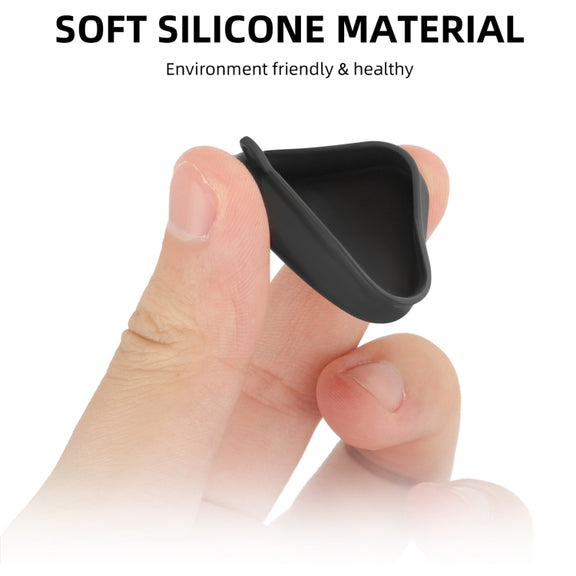 For Insta360 Ace / Ace Pro Sunnylife Silicone Lens Cap Protector Lens Cover (Grey)