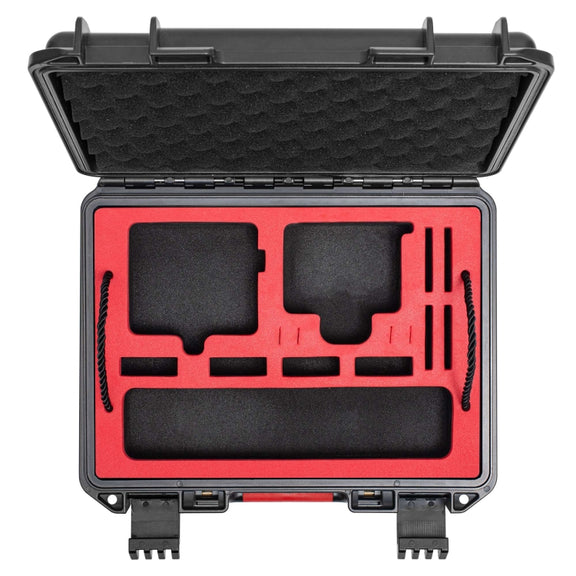 For Insta360 Ace / Ace Pro STARTRC Water-resistant Dual-layer Suitcase Storage Box (Black)