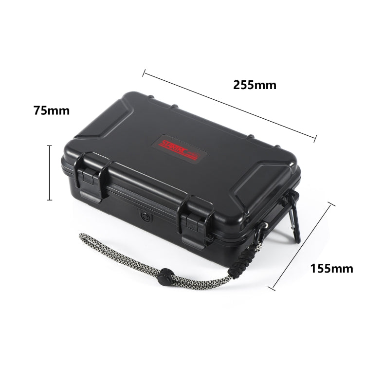 For GoPro HERO STARTRC Water-resistant ABS Suitcase Shoulder Storage Box (Black)