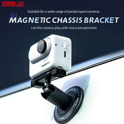 STARTRC Magnetic Base 1/4 Interface Metal Mount (Black)