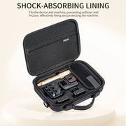 For Insta360 Ace / Ace Pro STARTRC Portable PU Storage Box Case (Black)