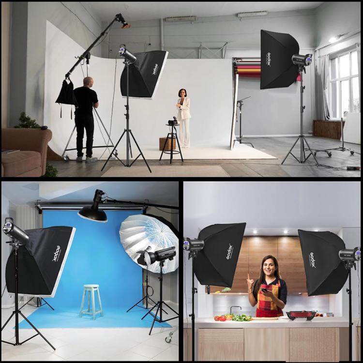 Godox SK300II-V Studio Flash Photo Light 300Ws Bowens Mount Monolight Light (UK Plug)