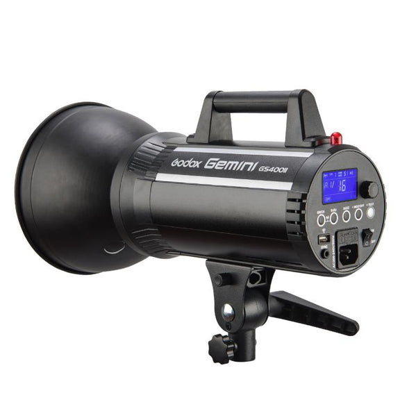Godox Gemini GS400II Studio Flash Light 400Ws Bowens Mount Strobe Flash (UK Plug)
