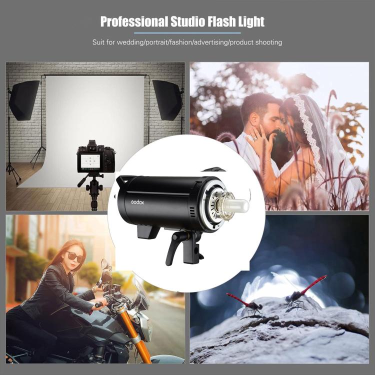 Godox DP400III Studio Flash Photo Light 400Ws 2.4G Wireless X System Bowens Mount Strobe Light, No Lamp Cover (EU Plug)