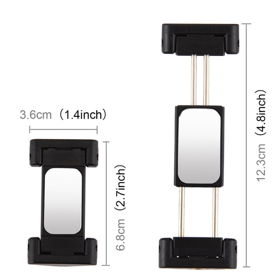 20-68cm Grip Foldable Tripod Holder Multi-functional Selfie Stick Extension Monopod with Phone Clip & Remote Control, For iPhone, Galaxy, Huawei, Xiaomi, HTC, Sony, Google and other Smartphones