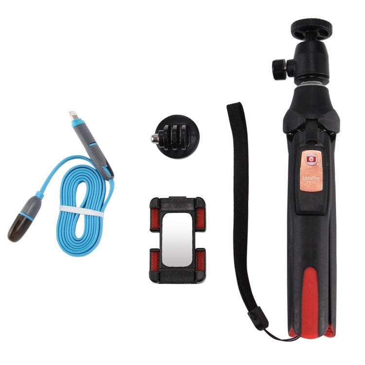 20-68cm Grip Foldable Tripod Holder Multi-functional Selfie Stick Extension Monopod with Phone Clip & Remote Control, For iPhone, Galaxy, Huawei, Xiaomi, HTC, Sony, Google and other Smartphones