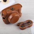 Full Body Camera PU Leather Case Bag with Strap for Fujifilm X100F (Brown) - free shipping - PMC TechLife - Order now!