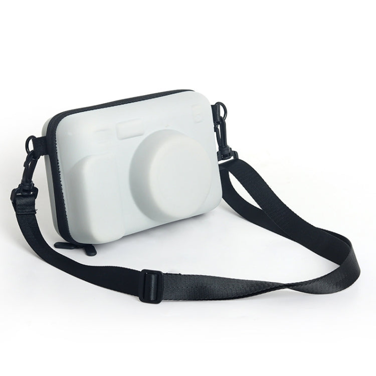 Oxford Cloth EVA Storage Bag with Strap For FUJIFILM Instax WIDE 400 / 210 / 300 (White)
