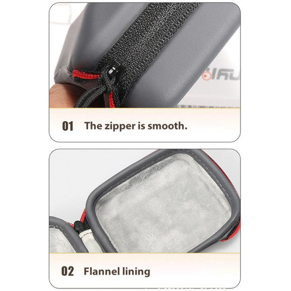 Portable Body Half Coverage Storage Box Bag for GoPro / DJI Action Camera (Grey)