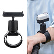 For Insta360 GO 3S / GO 3 STARTRC Silicone Wristband Snap Ring Quick Release Fixed Adapter Mount (Black) - free shipping - PMC TechLife - Order now!