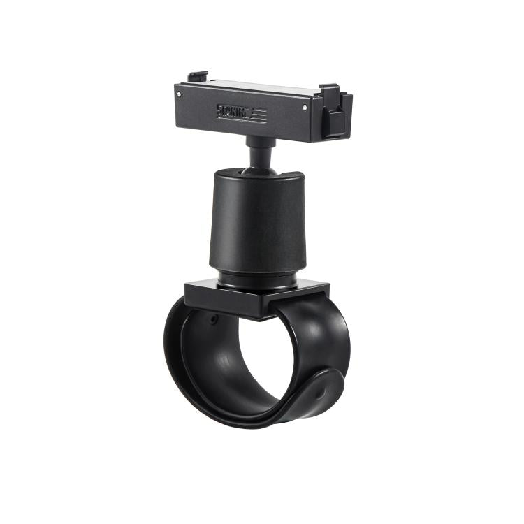 For Insta360 GO 3S / GO 3 STARTRC Silicone Wristband Snap Ring Quick Release Fixed Adapter Mount (Black)