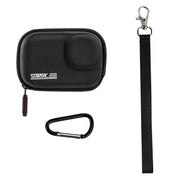STARTRC Camera PU Carry Case For Insta360 GO3 / DJI Action 3 / 4 / 5 Pro (Black)