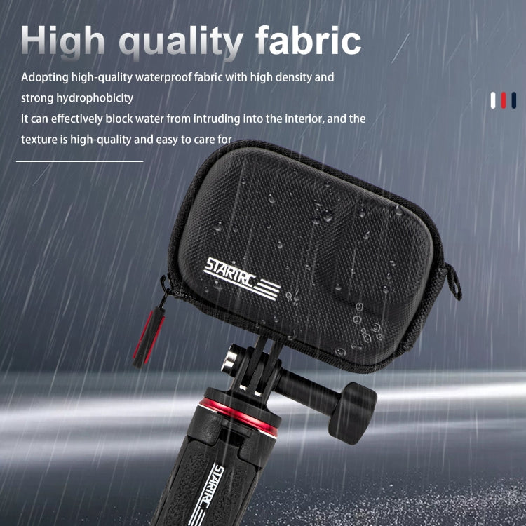 STARTRC Camera PU Carry Case For Insta360 GO3 / DJI Action 3 / 4 / 5 Pro (Black)