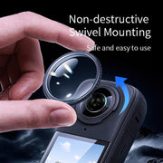 For insta360 X5 STARTRC Swivel Protective Lens Guad Glass Lens Cover