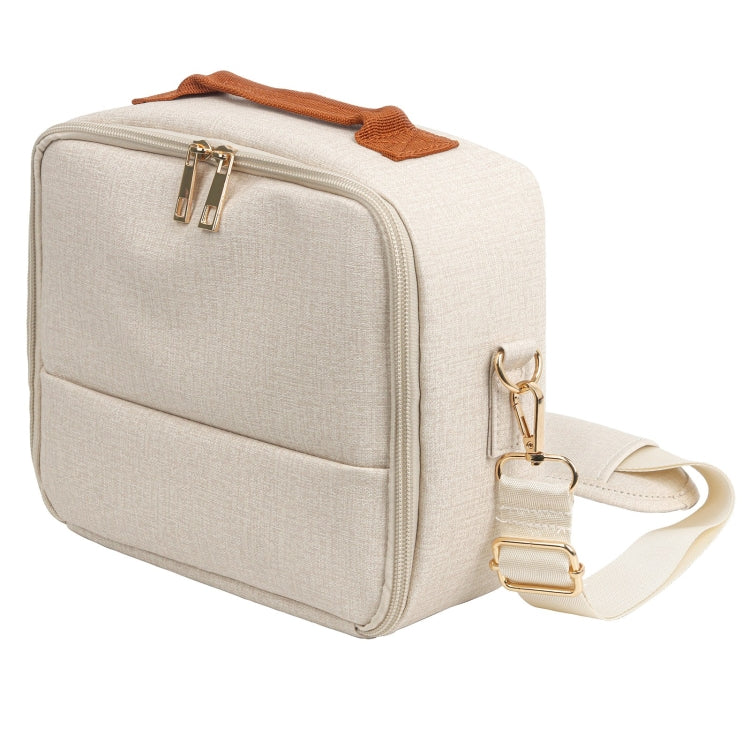 Portable Mini Printer Storage Bag For CP910/1200/1300 (Apricot)