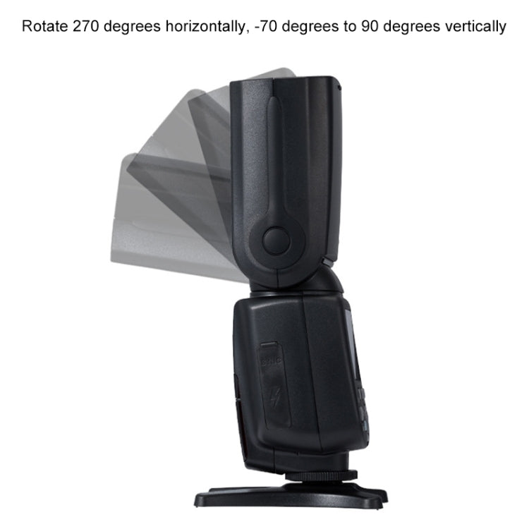 TRIOPO TR-982IIC Flash Light Speedlite for Canon (Black)