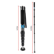 BEXIN P336C Camera Carbon Fiber Monopod Travel Live Selfie Bracket Holder
