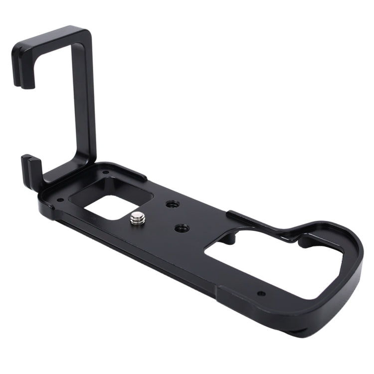FITTEST LB-GH5 Vertical Shoot Quick Release L Plate Bracket Base Holder for Panasonic LUMIX GH5 Camera Metal Ballhead(Black)