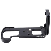 FITTEST LB-GH5 Vertical Shoot Quick Release L Plate Bracket Base Holder for Panasonic LUMIX GH5 Camera Metal Ballhead(Black)