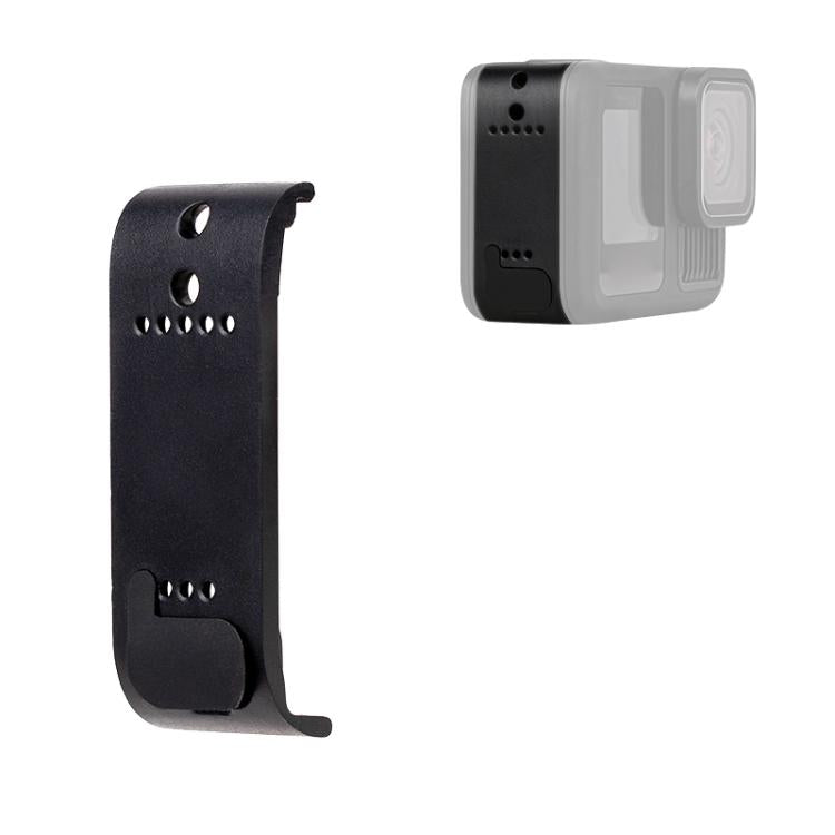 BS Plastic Battery Side Interface Cover with Silicone Plug for GoPro HERO13 Black /12 Black /11 Black /10 Black /9 Black