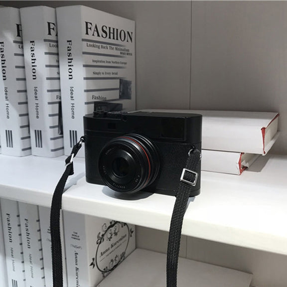 Non-Working Fake Dummy DSLR Camera Model Photo Studio Props (Black)