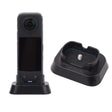 For Insta360 X4 Sunnylife Desktop Stand Base (Black) - Mount & Holder by Sunnylife | Online Shopping South Africa | PMC TechLife | Buy Now Pay Later Mobicred