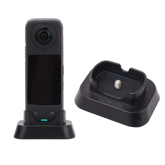 For Insta360 X4 Sunnylife Desktop Stand Base (Black)
