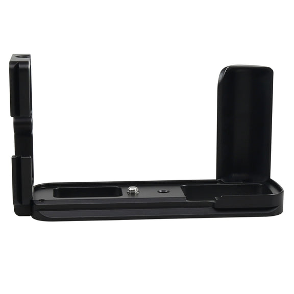 Vertical Shoot Quick Release L Plate Bracket Base Holder for Fujifilm XT3 X-T3(Black)