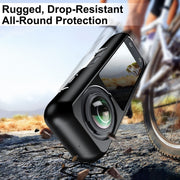 For Insta360 X4 Aluminum Alloy Metal Protective Cage Housing Frame (Black)