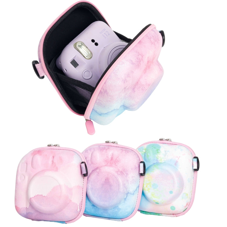 Painted EVA Hard Case PU Storage Bag for FUJIFILM Instax mini 7+/8/9/11/12/40(Dream Cloud)