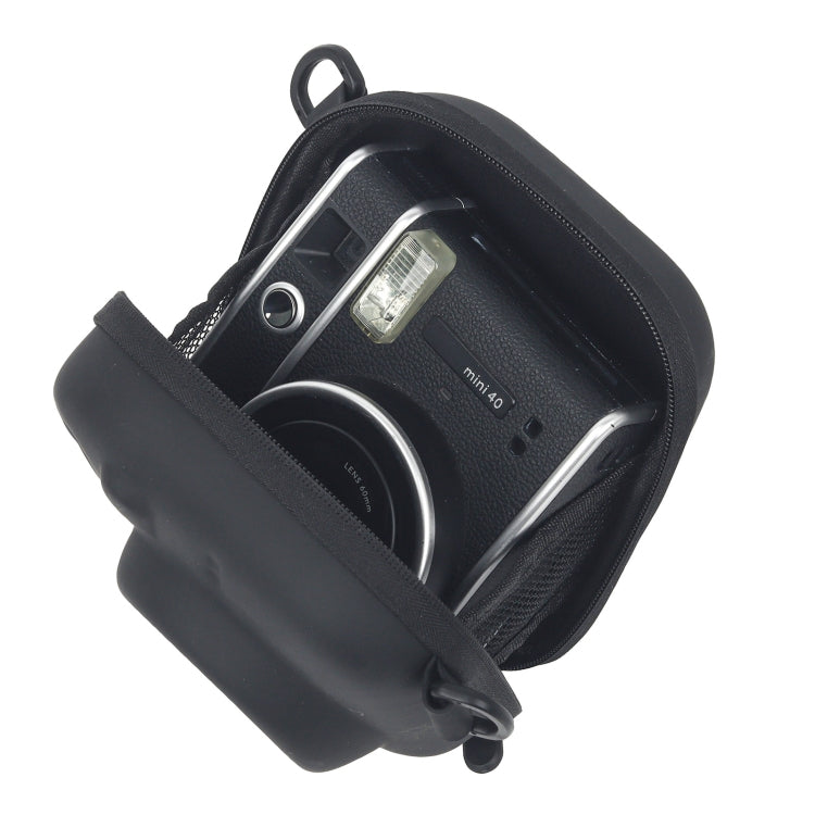 EVA Hard Case PU Storage Bag for FUJIFILM Instax mini 7+/8/9/11/12/40 (Black)