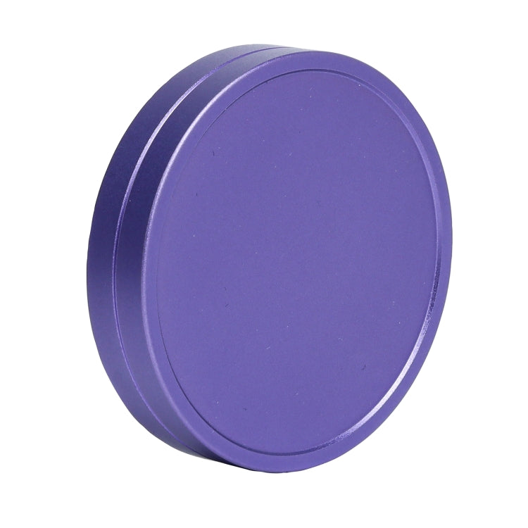 For FUJIFILM Instax mini EVO Camera Lens Cap Aluminum Alloy Protective Cover (Purple)