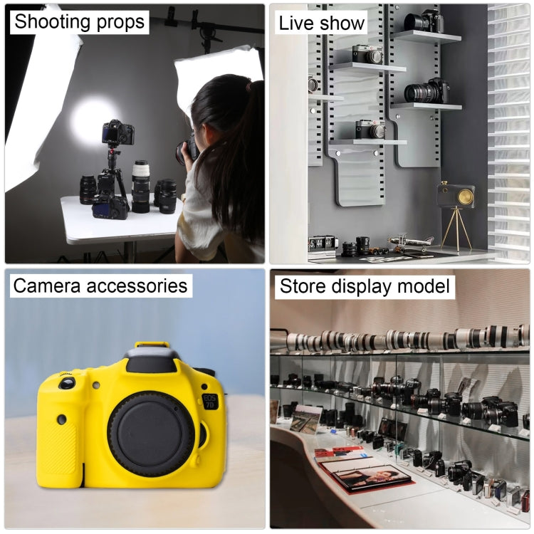 For Canon EOS 7D Non-Working Fake Dummy DSLR Camera Model Photo Studio Props with Strap