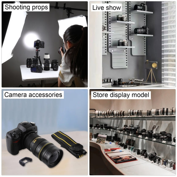 For Nikon D90 Non-Working Fake Dummy DSLR Camera Model Photo Studio Props with Strap
